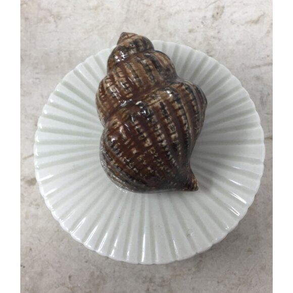 Vintage Fitz and Floyd Seashell Design Trinket Box - Picture 5 of 8